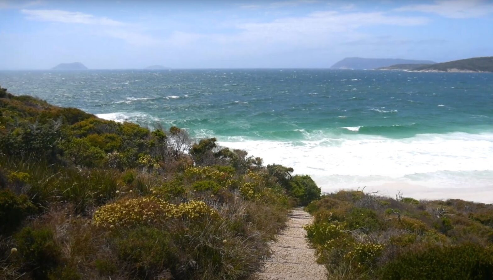 the Point Possession Heritage trail in Albany, Western Australia